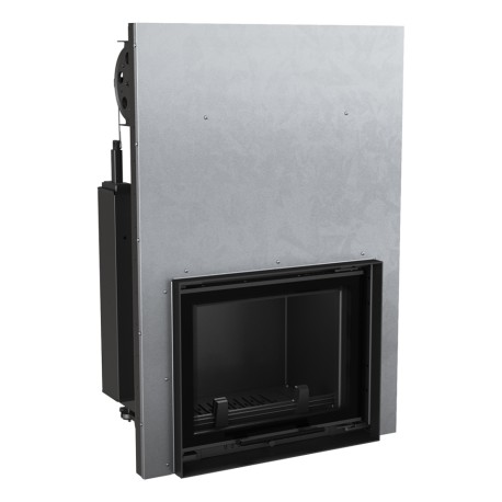 Wkład kominkowy z płaszczem wodnym Maja 12 kW gilotyna z wężownica