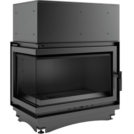 Wkład kominkowy z płaszczem wodnym Oliwia 22 kW lewy BS z wężownica