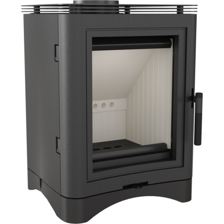Piec wolnostojący Koza K5  z wylotem spalin fi 130